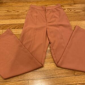 Forever 21 wide leg trousers. Orange. Size Small.